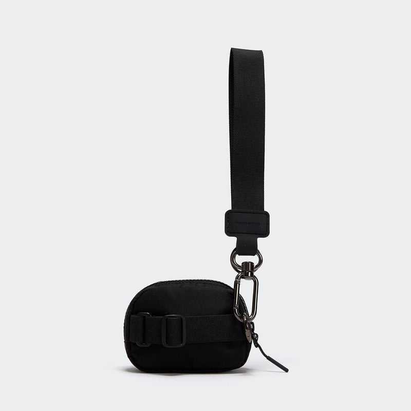 Pander Wrist Strap & Mini Wallet Combo – Stylish, Compact, and Versatile Accessory Set - Black - Image 3